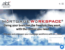Tablet Screenshot of myabt.com